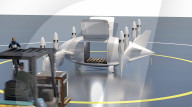 Autonomous drone designed for pallet freight