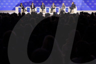 Jeremy Hunt UK Chancellor of the Exchequer attends Davos 2024