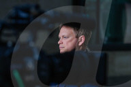 Grant Shapps Interviews Outside the BBC in London, UK.