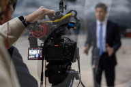 The Prime Minister Rishi Sunak visits Pinewood Studios