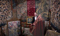 Press view  of The London Antique Rug & Textile Art Fair (LARTA 2024) at Evolution London, Battersea Park, London, UK