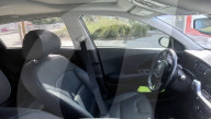 Car rental service delivers the vehicle without a driver at the wheel