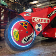 Animated movie motorbike brought to life