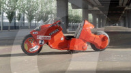 Animated movie motorbike brought to life