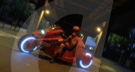 Animated movie motorbike brought to life