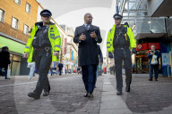 Home Secretary James Cleverly visits North Kent Police Station