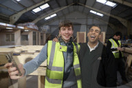 Prime Minister Rishi Sunak visits Construction Skills Village