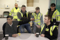 Prime Minister Rishi Sunak visits Construction Skills Village