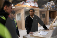 Prime Minister Rishi Sunak visits Construction Skills Village