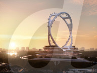 Plan for giant spokeless ferris wheel unveiled