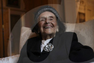 Prime Minister Rishi Sunak meets Holocaust survivor Lily Ebert