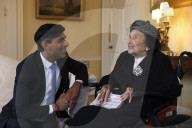 Prime Minister Rishi Sunak meets Holocaust survivor Lily Ebert