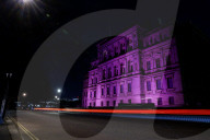 The FCDO lights up for Holocaust Memorial Day