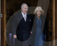 ROYALS - Camilla und Charles verlassen The London Clinic in London