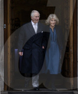 ROYALS - Camilla und Charles verlassen The London Clinic in London