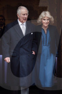 ROYALS - Camilla und Charles verlassen The London Clinic in London