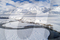 FEATURE - Der schneebedeckte Munzur-Tal-Nationalpark in Tunceli in der Türkei