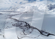 FEATURE - Der schneebedeckte Munzur-Tal-Nationalpark in Tunceli in der Türkei