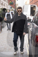 Excl - Bradley Cooper is seen leaving his London Hotel