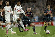 F.A. Cup 4th round match between Tottenham Hotspur and Manchester City at the Tottenham Hotspur Stadium