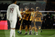 F.A. Cup 4th round match between Newport County and Manchester United at Rodney Parade, Wales