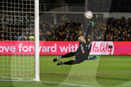 F.A. Cup 4th round match between Newport County and Manchester United at Rodney Parade, Wales