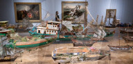 Photocall for Entangled Pasts: 1768-now: Art, Colonialism and Change exhibition at The Royal Academy of Arts, London, UK. 