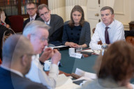 The Prime Minister Rishi Sunak hosts cabinet