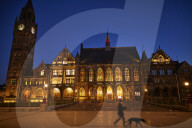The £20m renovation of Rochdale town hall, Greater Manchester, UK.
