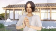 Virtual 3D mental mentor wellness avatar