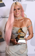 PEOPLE -  Annual Grammy Awards, Press Room