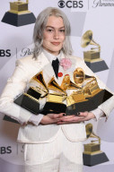 PEOPLE -  Annual Grammy Awards, Press Room