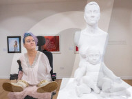 Alison Lapper: Lost in Parys at Bethlem Museum of the Mind, London, UK