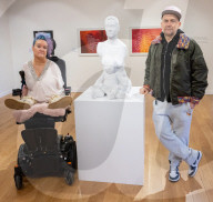 Alison Lapper: Lost in Parys at Bethlem Museum of the Mind, London, UK