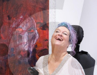 Alison Lapper: Lost in Parys at Bethlem Museum of the Mind, London, UK