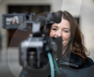 Guests departing for Sunday with Laura Kuenssberg at the BBC, Broadcasting House, London, UK.