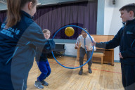 The Prime Minister Rishi Sunak visits Glencraig Integrated Primary School