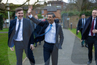 The Prime Minister Rishi Sunak visits Glencraig Integrated Primary School