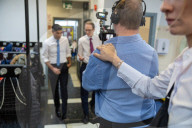 The Prime Minister Rishi Sunak visits Glencraig Integrated Primary School