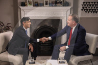 Prime Minister Rishi Sunak is interview by Piers Morgan