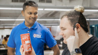 New device for the blind tells them what they are holding