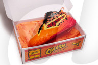 Tasty Cheetos inspired sports shoes