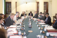 Prime Minister Rishi Sunak hosts his weekly cabinet meeting