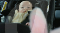 Intelligent puppet to keep an eye on babies during car journeys
