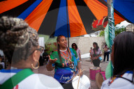 'Enough of being bossed around by men': Brazil's first all-women samba school dances to its own beat