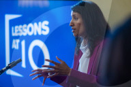 The Secretary of State for DESNZ Claire Coutinho hosts Lessons at 10