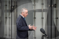 Guests arrive for Sunday with Laura Kuenssberg, Broadcasting House, London, UK.