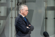 Guests arrive for Sunday with Laura Kuenssberg, Broadcasting House, London, UK.
