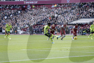 F.A. Premier League match between West Ham United and Arsenal at the London Stadium, London, UK.