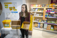 The fake Suffolk supermarket tackling problem plastic.
